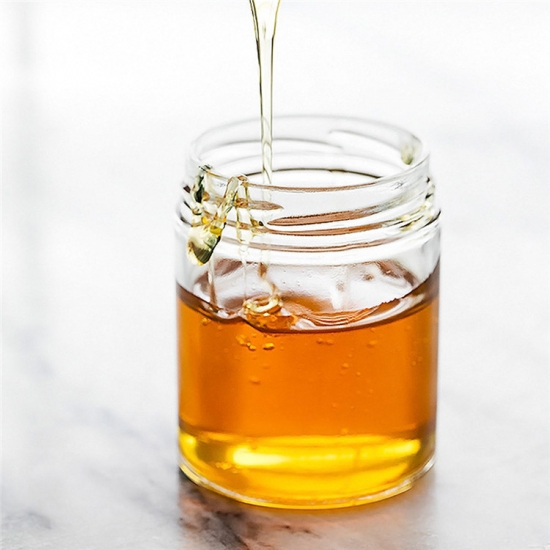 100% pur miel de fleurs sauvages naturelles couleur ambre doré 